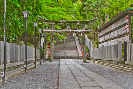 Nagaoka tenmangu at the shrine in Kyoto, Japan.のeditorial素材