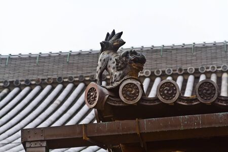 japanese roofの写真素材