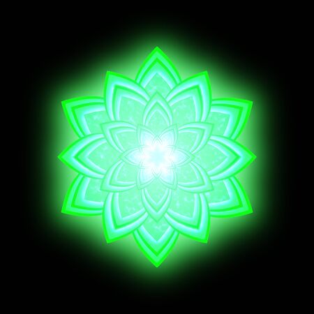 graphic image of a flowerの写真素材