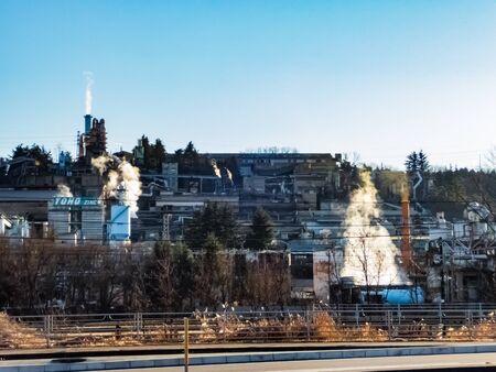 Toho zinc annaka smelterの写真素材