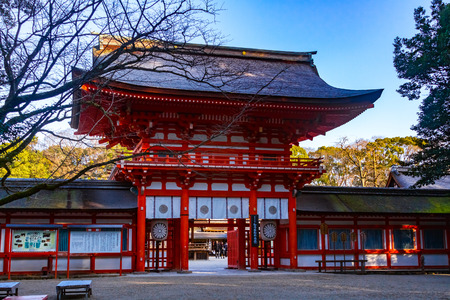 Under the Kamigamo Jinja Kyotoのeditorial素材