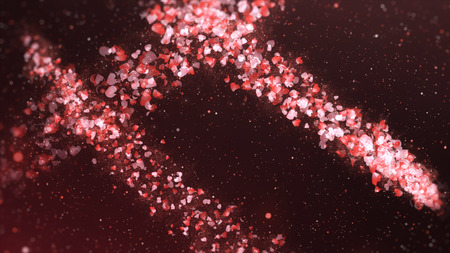petals of cherry blossomの写真素材