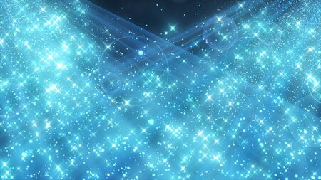 sparkling graphic particlesの写真素材