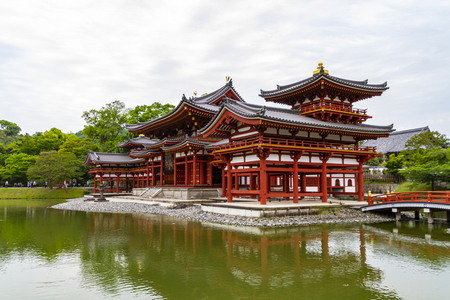 Byodo-in temple in Kyoto, Japanのeditorial素材