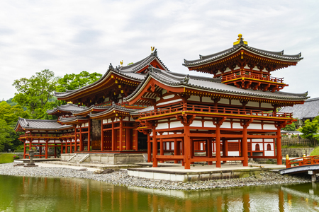 Byodo-in temple in Kyoto, Japanのeditorial素材