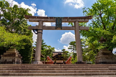 Toyokuni shrine in Kyoto, Japanのeditorial素材