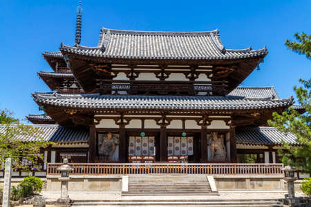 Horyu-ji Temple NARAのeditorial素材