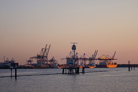 Harbour of Hamburg                 のeditorial素材