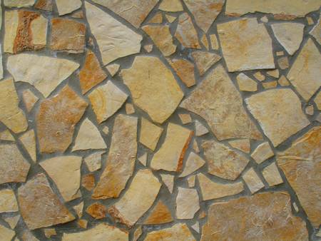 Stone wallの写真素材