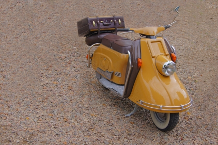 Heinkel scooterの写真素材