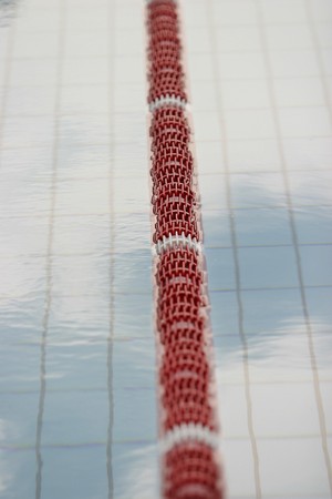 sports competition swimming pool ready for sports copetition