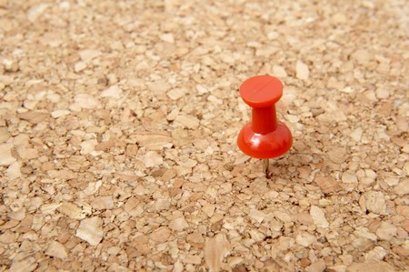 close up of various note pad reminders on wallの写真素材