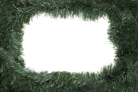 close up of christmas decoration on white background の写真素材