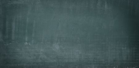 closeup of chalkboard on white background with clipping pathの写真素材