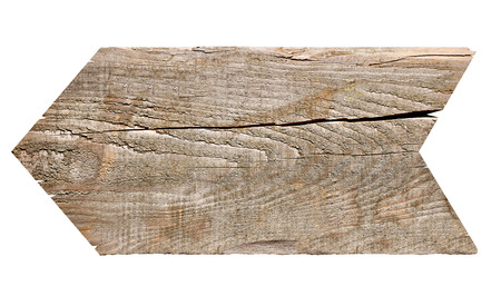 wooden blank signbackground on white background