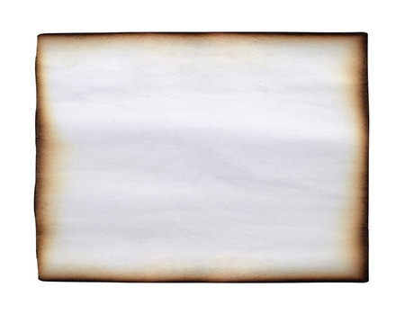 close up of a note paper on white backgroundの写真素材