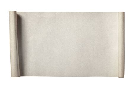 close up of a note paper on white background