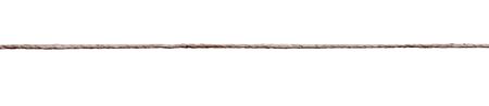close up of a rope string on white background