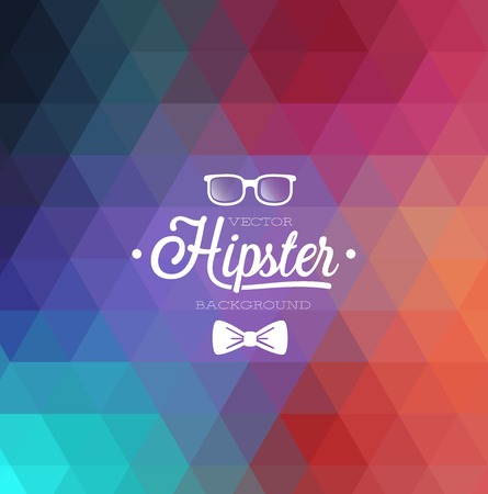 Hipster background. Vector illustration.のイラスト素材