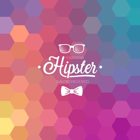 Hipster background. Vector illustration.のイラスト素材