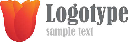 Flower Design. Abstract Logo Design for a Business. Vector Illustration.のイラスト素材