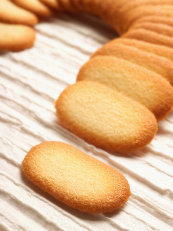 "Bisquits - Cocco, Almonds, peach, apricot, choccolate - Still life - food"の写真素材