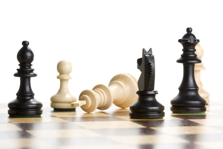 Chess - Game Overの写真素材