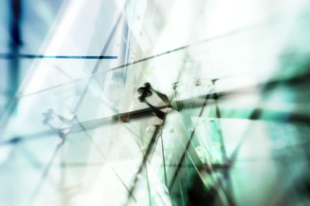 Conceptual abstract background for building constructionの写真素材