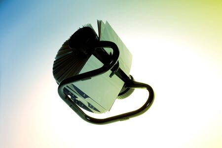 Object Shot - Generic roll-over contacts/ business card index.の写真素材