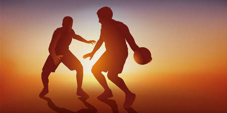 バスケの写真素材 イラスト素材 ストックフォトのamanaimages Plus