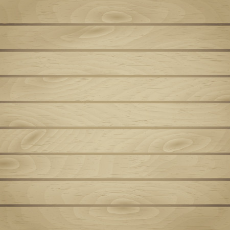 Cartoon square vector background with wooden boardsのイラスト素材