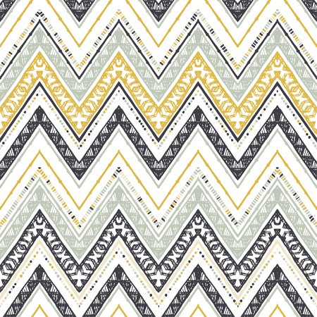 Retro chevron vector background.のイラスト素材