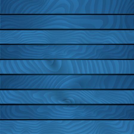 Cartoon wooden table background. Planks. Vector illustration. Texture of a tree. Light blue woody surface. Backdrop of boardsのイラスト素材