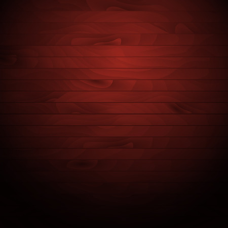 Cartoon wooden table background. Planks. Vector illustration. Texture of a tree. Red brown woody surface. Backdrop of boardsのイラスト素材