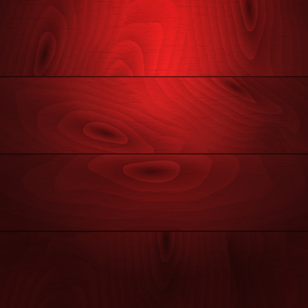 Cartoon wooden table background. Planks. Vector illustration. Texture of a tree. Red brown woody surface. Backdrop of boardsのイラスト素材