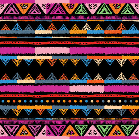 Abstract zigzag pattern for cover design. Retro
