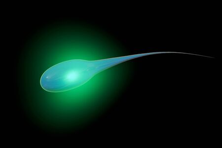 Sperm - 3d rendered illustration