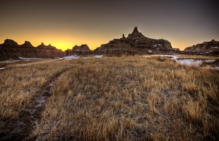 South Dakota Badlandsの写真素材