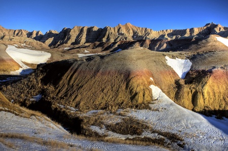 South Dakota Badlandsの写真素材