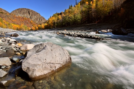 Tahltan River in Northern British Columbia