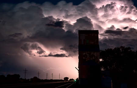 Prairie Storm Clouds ominous weather Saskatchewan Canada