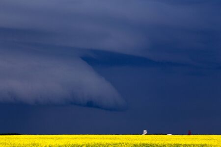 Prairie Storm Clouds ominous weather Saskatchewan Canada
