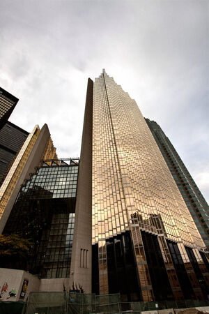 Daytime Photos of Toronto Ontario buildings downtownのeditorial素材