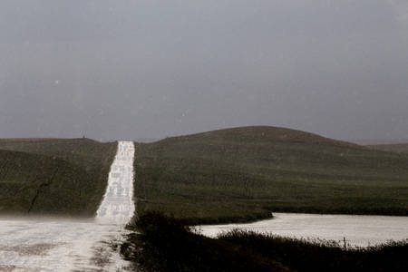 Storm Clouds Prairie Sky Canada Ominous dangerの写真素材