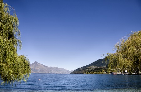 Queenstown New Zealand South Island Adventure Capitalの写真素材