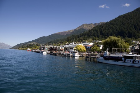 Queenstown New Zealand South Island Adventure Capitalのeditorial素材