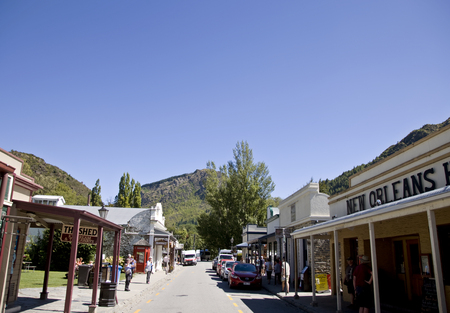 Arrowtown New Zealand Downtown South Island Summer