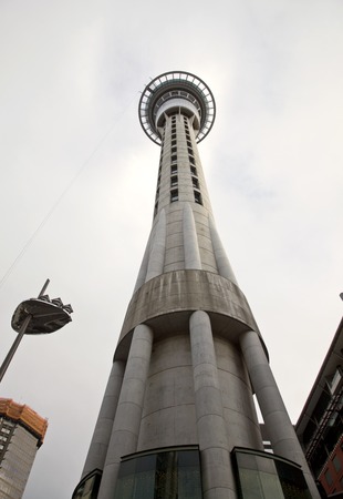 Auckland New Zealand City View Urban Downtownのeditorial素材