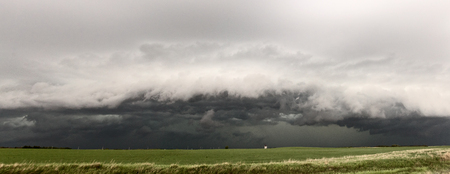 Prairie Storm Clouds Canada Saskatchewan Summer Warnings