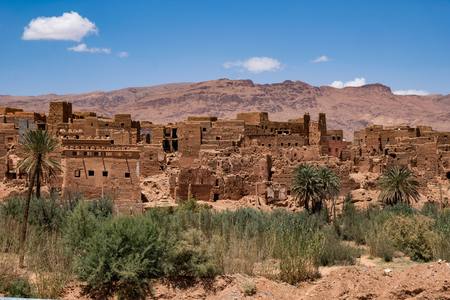 High Atlas Moroccoの写真素材